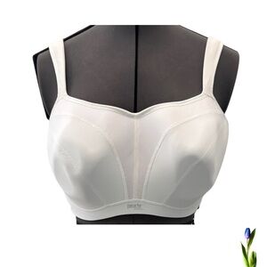 Panache White Sports Bra 36 GG